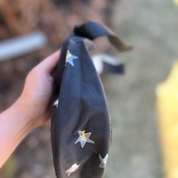 NWT BAGGU Small Star Print Crescent Bag ⭐️ - Picture 7 of 10